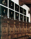 Der Friedenssaal im Rathaus zu Münster, 1997 (Ausschnitt) / Foto: Münster, Westfälisches Landesmedienzentrum/O. Mahlstedt, 10_3025
