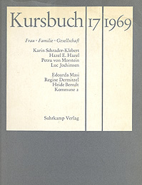 Cover 'Kursbuch 17, 1969' (Ausschnitt)