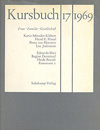 Cover 'Kursbuch 17, 1969' (Ausschnitt)