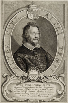 Porträt des Hugo Everhard Graf Cratz von Scharfenstein (vor 1595 - Regensburg 13.03.1663), Kurmainzischer Hauptgesandter in Münster und Osnabrück, 1645-1647