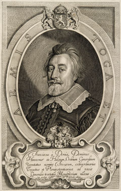 Porträt des Frans van Donia († 1651), Gesandter der Provinz Friesland in Münster und Osnabrück, 1646, 1647, 1648