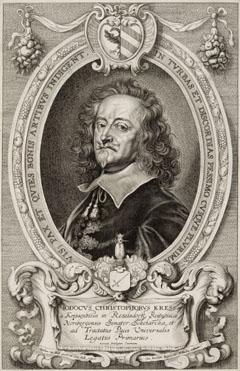 Porträt des Jobst Christoph Kreß von Kressenstein auf Kraftshof (Nürnberg 08.01.1597 - Nürnberg 07.06.1663), Gesandter der Stadt Nürnberg in Münster und Osnabrück, 1646-[1649]