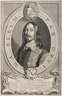 Porträt des Johann Oxenstierna Graf Södermöre (Stockholm 24.06.1611 - Wismar 05.12.1657), Schwedischer Prinzipalgesandter in Münster und Osnabrück, 1643-1648