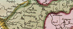 Grafschaft Ravensberg (Kartenausschnitt), 1710 / 1730