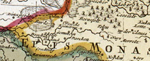 Gebiet um Bocholt, 1710 / 1730 (Kartenausschnitt)