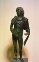 Bronzestatuette eines Satyrn aus Meppen-Kleinfullen