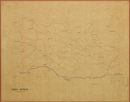 [Gewässerkarte mit Gemeindegrenzen des Regierungsbezirks Münster, Blatt 10]: Kreis Beckum, [um 1825]