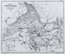 Wegekarte der Provinz Westfalen, Blatt 17: Regierungs-Bezirk Minden, Kreis Paderborn, [1891]