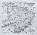 Wegekarte der Provinz Westfalen, Blatt 18: Regierungs-Bezirk Minden, Kreis Warburg, [1891]