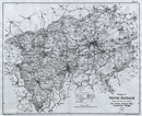 Wegekarte der Provinz Westfalen, Blatt 22: Regierungs-Bezirk Arnsberg, Kreis Bochum, [Kreis] Dortmund, [Kreis] Hörde, [Kreis] Gelsenkirchen, [Kreis] Hattingen, [1891]