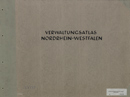 Verwaltungsatlas [des Landes] Nordrhein-Westfalen: Titelblatt, 