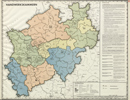 Verwaltungsatlas des Landes Nordrhein-Westfalen, [Karte 6]: Handwerkskammern, [1952]