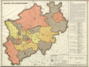 Verwaltungsatlas des Landes Nordrhein-Westfalen, [Karte 7]: Industrie- und Handelskammern, [1952]