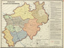 Verwaltungsatlas des Landes Nordrhein-Westfalen, [Karte 12]: Staatliche Naturschutzbehörden, [1953]