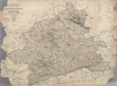 Topographische Karte des Regierungs-Bezirks Münster. Nach den Karten des Grundsteuer-Katasters und andern authentischen Materialien, 1848