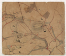 Département de la Ruhr, Arrondissement de Dortmund, Canton de Bochum. Carte spéciale de la Partie Moyen[n]e du Discrict des Mines du Bailliage de Bochum / [Spezialkarte des mittleren Bergwerkdistrikts des Amts Bochum], [Blatt] XII: [Bochum / Witten: Klein Herbede, Westerberg, Papenholz], 1810 / 1792