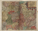 Westphaliae Totius Finitimarumque Regionum Accurata Descriptio, Westphalen / [Genaue Darstellung von ganz Westfalen und von den Nachbargebieten], 1587 [1594]