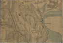 Département de la Ruhr, Arrondissement de Hattingen, Canton de Hagen. Carte spéciale des Mines du District de Wetter / [Spezialkarte des Bergwerkdistrikts des Distrikts Wetter], 12 feuilles, [Blatt] IX: [Witten-Herbede:] Haus Hardenstein, 1810 / 1787