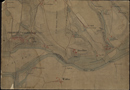 Département de la Ruhr, Arrondissement de Hattingen, Canton de Hagen. Carte spéciale des Mines du District de Wetter / [Spezialkarte des Bergwerkdistrikts des Distrikts Wetter], 12 feuilles, [Blatt X]: Wetter: Freiheit Volmarstein, Haus Hove, Wetter, 1810 / 1787