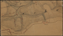 Département de la Ruhr, Arrondissement de Hagen, Canton de Hattingen. Carte spéciale des Mines du District de Blanckenstein / [Spezialkarte des Bergwerkdistrikts Blankenstein], 14 feuilles, [Blatt] XIII: [Wuppertal-]Einern, 1811 / 1788/89