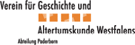Logo Verein für Geschichte und Altertumskunde Westfalens, Abt. Paderborn e.V.