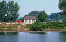 Ruhrschleuse gegenüber der Ruine Hardenstein in Witten-Herbede / Münster, LWL-Medienzentrum für Westfalen