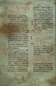 Die Gründungsgeschichte von Kloster Corvey nach dem Liber vitae, um 1158-1160 / Münster, Landesarchiv NRW / Staatsarchiv Münster / Münster, Landesarchiv NRW / Staatsarchiv Münster