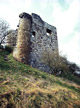 Desenberg, Warburg: Hauptburg. Ringmauer im Osten mit vorgesetztem, halbrunden Erkerturm / Münster, Westfälisches Museum für Archäologie/R. Klostermann