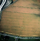 Die nördliche Stadtlandwehr von Beckum als Doppelgraben im Luftbild erkennbar / Münster, Wesfälisches Museum für Archäologie/J.-S. Kühlborn