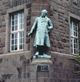 Wetter: Standbild des Freiherrn vom Stein von Richard Grüttner (1909) am Rathaus von Wetter, 1991 / Münster, LWL-Medienzentrum für Westfalen