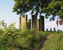 Selm-Cappenberg: Schloss Cappenberg, Stein-Denkmal, 2007 / Marcus Weidner