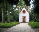 Bad Ems, Frücht: Gruftkapelle für Karl Freiherr vom Stein in Frücht bei Bad Ems, errichtet 1836 vermutlich nach den Entwürfen von Johann Claudius von Lassaulx (1781-1848) / Bad Ems, Verbandsgemeindearchiv/Hans-Jürgen Sarholz