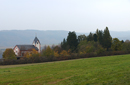 Bad Ems, Frücht: Evangelische Pfarrkirche mit der Rückseite der Gruftanlage des Freiherrn vom Stein (rechts), 2007 / Marcus Weidner