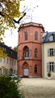 Nassau a. d. L.: Achteckiger Turm am Steinschen Stadtschloss ("Steinscher Frey Hoff"), datiert 1815 (Portal), 2007 / Marcus Weidner