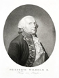 Sintzenich, Heinrich [Johann Heinrich Schröder]: König Friedrich Wilhelm II. von Preußen (Berlin 25.09.1744 - Berlin 16.11.1797, reg. 1786-1797), um 1790 / Münster, LWL-Landesmuseum für Kunst und Kulturgeschichte/Porträtarchiv Diepenbrock / Münster, LWL-Landesmuseum für Kunst und Kulturgeschichte/Sabine Ahlbrand-Dornseif