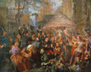 Corbould, Edward Henry (1815-1905): Jahrmarkt und Volksfest: "Auf dem Send in Münster", 1857 / Münster, Westfälisches Landesmuseum für Kunst und Kulturgeschichte Münster / Münster, LWL-Medienzentrum für Westfalen/J. Klem