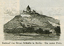 Schmitz, Bruno, Berlin: Entwurf für ein Kaiser-Wilhelm-Denkmal an der Porta Westfalica von Bruno Schmitz aus Berlin, in: Centralblatt der Bauverwaltung, 13.09.1890, Nr. 37, S. 388 / Münster, LWL-Archivamt für Westfalen / Münster, LWL-Archivamt für Westfalen