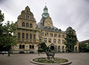 Recklinghausen, Kaiserwall: Rathaus, erbaut von Otto Müller-Jena 1905-1908, mit Vorplatz / Münster, LWL-Medienzentrum für Westfalen