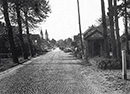 Neuenkirchen: Rheiner Str., "Kluse", Katholische Kirche St. Anna, Anfang der 1950er Jahre / Neuenkirchen, Heimatverein