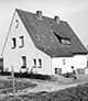 Neuenkirchen: Haus mit Stallanbau, Siedlung St. Arnold / Neuenkirchen, Heimatverein