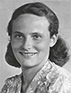 Mechthild Roth, ca. 1950 / Privatbesitz Mechthild Roth