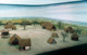Sächsische Siedlung bei Warendorf (Modell) / Münster,  Westfälisches Museum für Archäologie / Münster, LWL-Medienzentrum für Westfalen