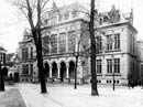 Münster, Domplatz: Neues Gebäude der Akademie Münster (seit 1902 Universität Münster), errichtet 1877-1880 / Münster, Universitätsarchiv