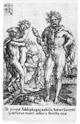 Aldegrever, Heinrich (1502-1555/61): Die Taten des Herakles, 1550: Herakles und der Riese Antaios / Soest, Burghofmuseum / Münster, LWL-Medienzentrum für Westfalen / O. Mahlstedt