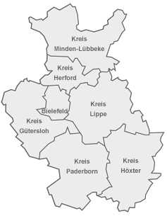 Regierungsbezirk Detmold