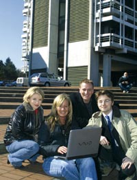 Studierende an der FernUniversität in Hagen