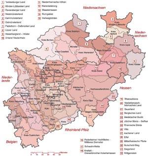 Kulturlandschaften in Nordrhein-Westfalen