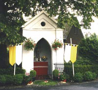 Wegekapelle eines ausgesiedelten Hofes in Greven-Gimbte