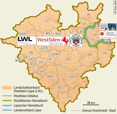 Regionenmarketing für Westfalen – öffentliche und private Akteure
