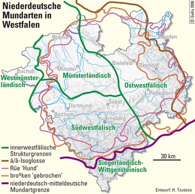 Niederdeutsche Mundarten in Westfalen